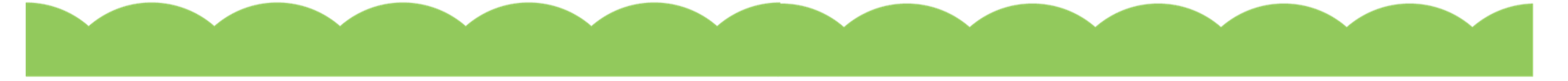 Icons - Spring Elements - Green Grass Scalloped line border